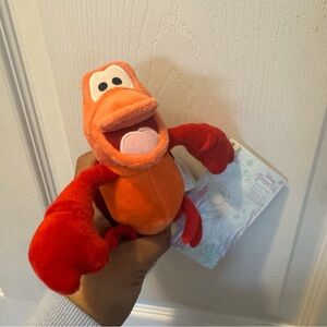 Disney Orange and Red Stuffed Animal Shoulder Plush